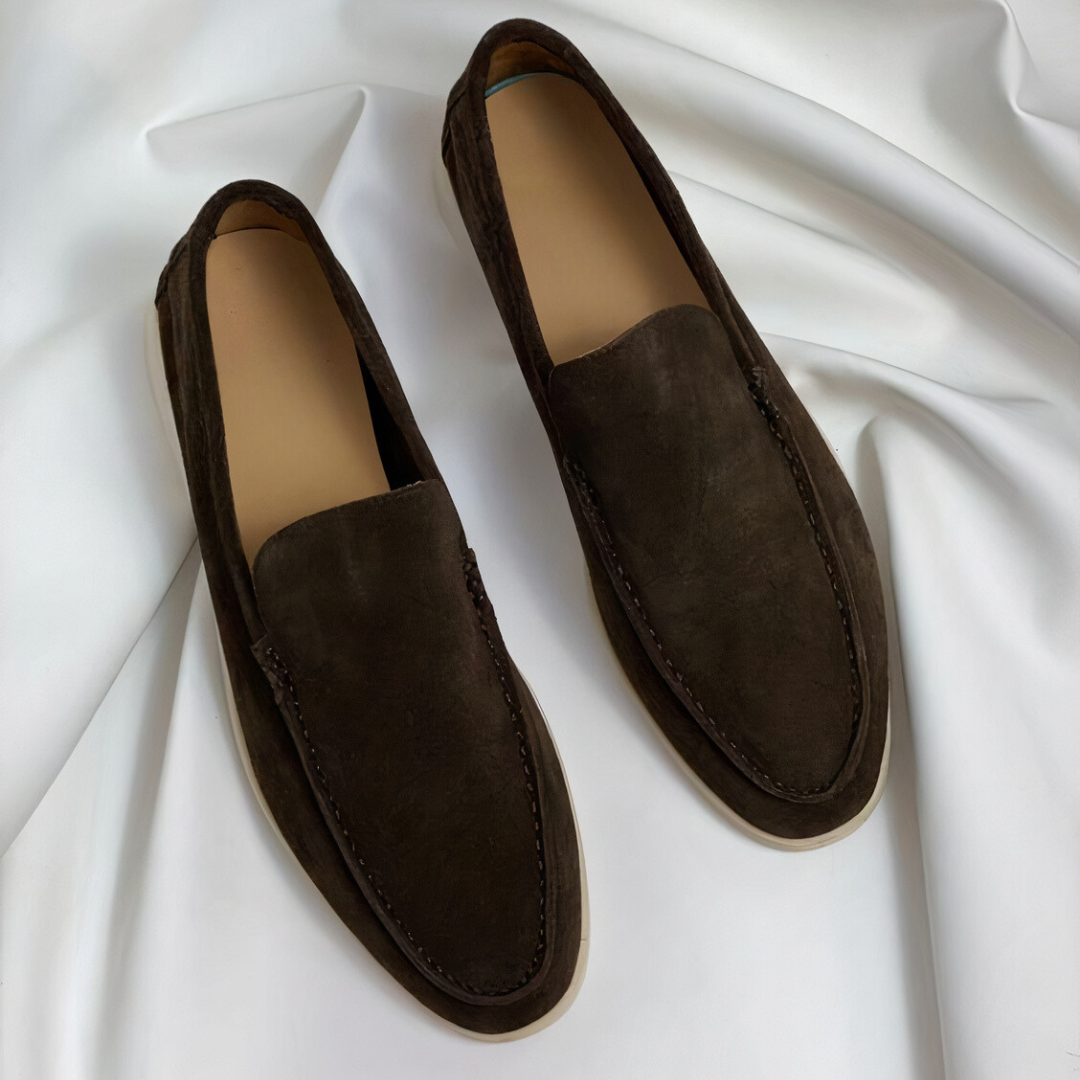 Aero Men's Loafers featuring a classic silhouette and designed for a comfortable fit, perfect for casual or formal occasions. 7