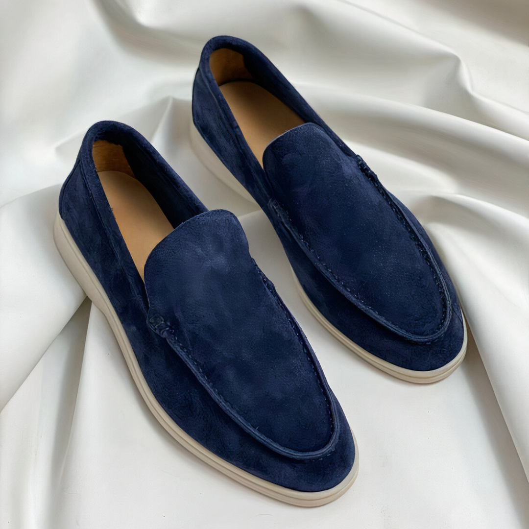 Aero Men's Loafers featuring a classic silhouette and designed for a comfortable fit, perfect for casual or formal occasions. 4