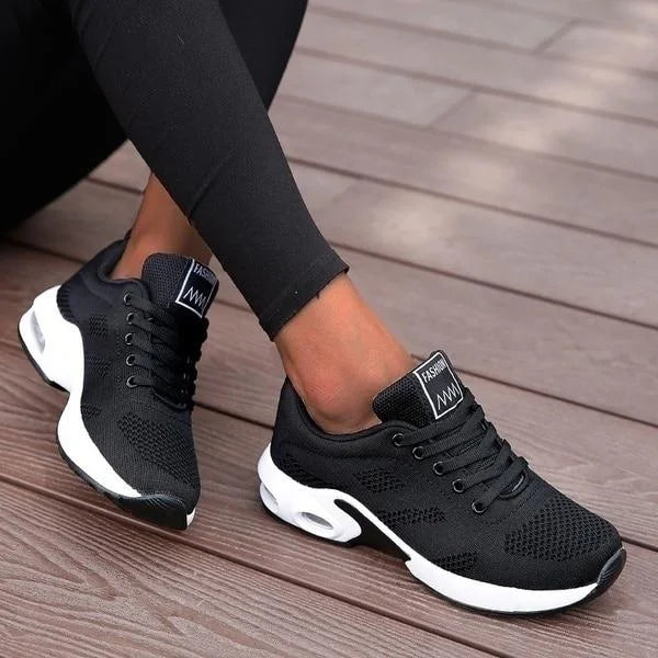 Alene Women’s Trainers featuring three-arch support and a breathable nano foam sole for ultimate comfort and stability during workouts. 0