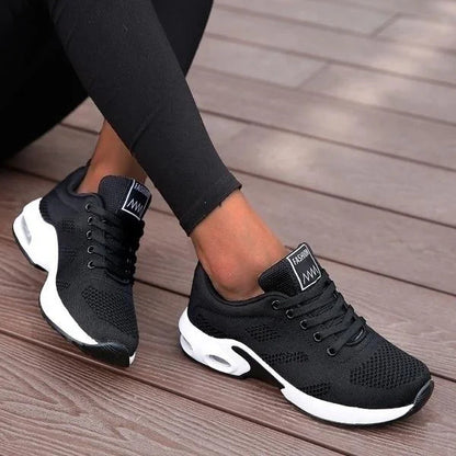 Alene Women’s Trainers featuring three-arch support and a breathable nano foam sole for ultimate comfort and stability during workouts. 0