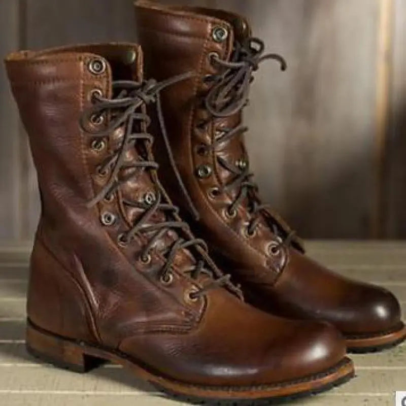 Annie Women's Leather Boots featuring a cozy fur lining and flexible comfort design, perfect for stylish winter wear. 1