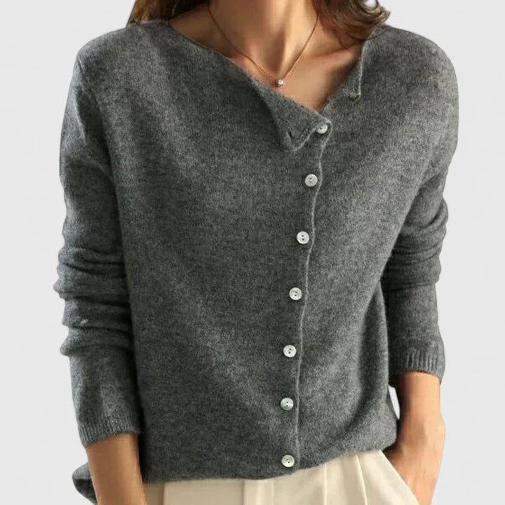 Calizhyah Women’s Cardigan featuring a stylish button-down design and a flattering feminine fit, perfect for layering in any season. 0