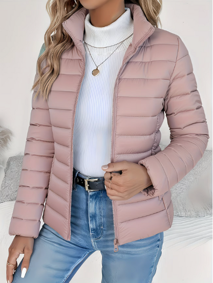 Catriona Women's Quilted Jacket featuring lightweight insulation and a tailored fit, perfect for stylish warmth in transitional weather. 3