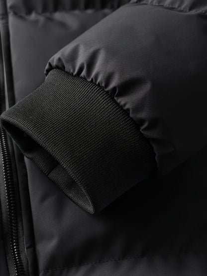 Chase Men's puffer jacket featuring a quilted design for enhanced insulation and warmth during winter months. 6