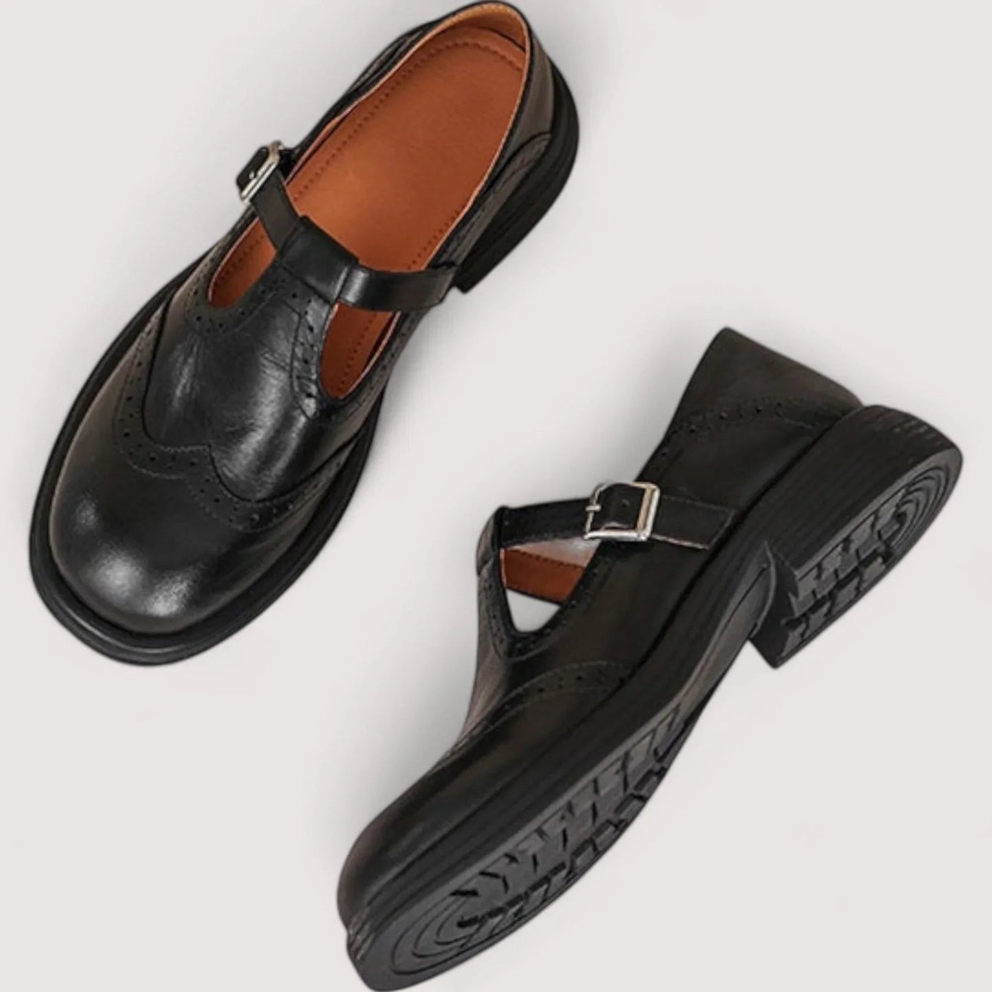 Clara Women’s Mary Jane Shoes featuring orthopedic support and a timeless classic design, perfect for comfort and style. 1