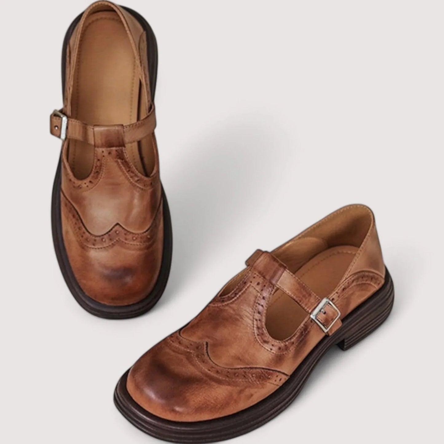 Clara Women’s Mary Jane Shoes featuring orthopedic support and a timeless classic design, perfect for comfort and style. 2