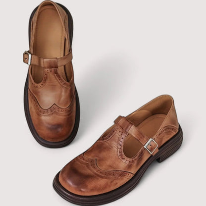 Clara Women’s Mary Jane Shoes featuring orthopedic support and a timeless classic design, perfect for comfort and style. 2