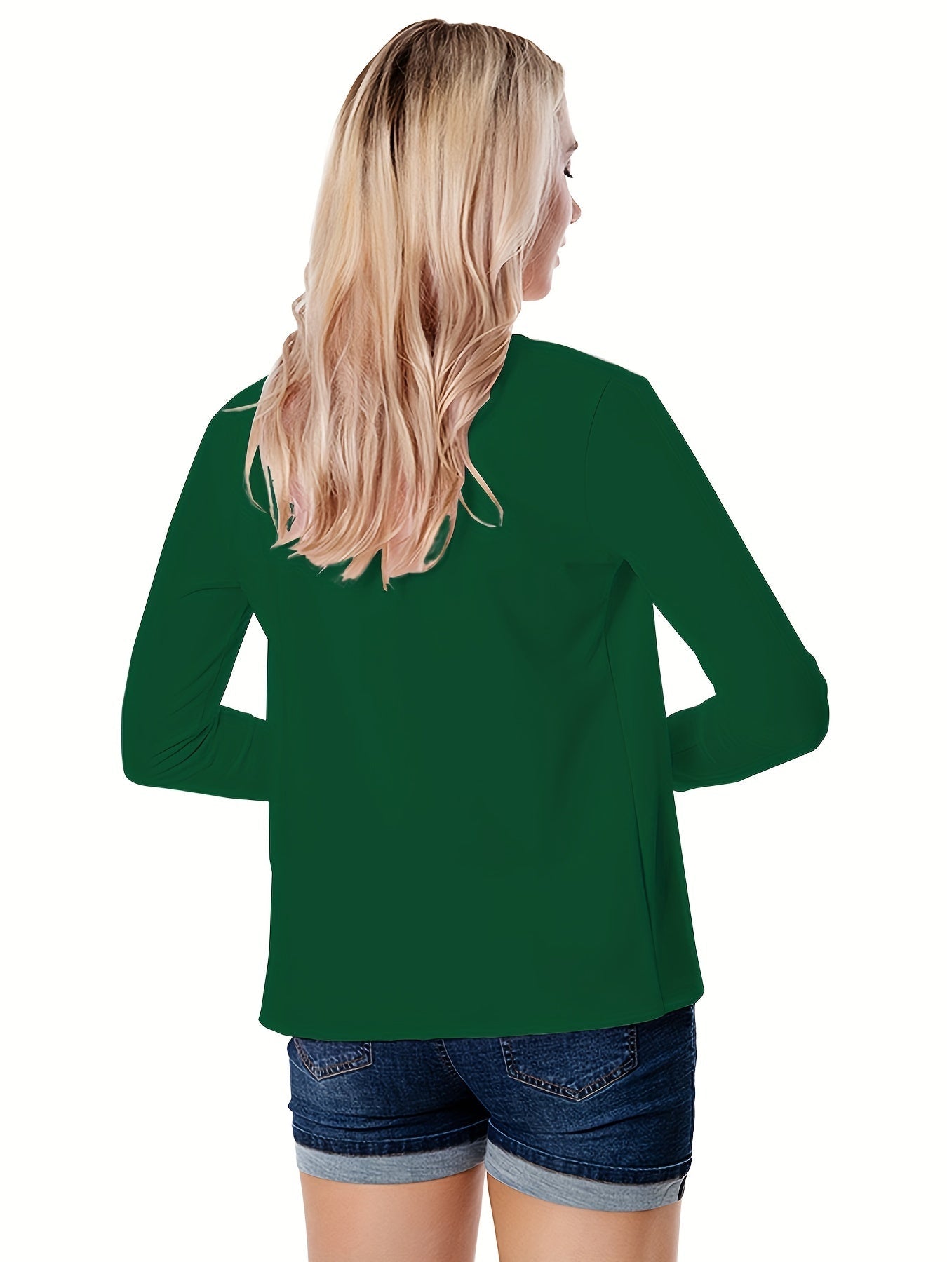 Cora Women's Jacket featuring a relaxed open-front design, perfect for versatile styling and layering in any wardrobe. 14
