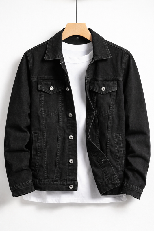 Dapper Men’s Jacket featuring a classic fit and stylish button closure design, perfect for formal and casual occasions. 0