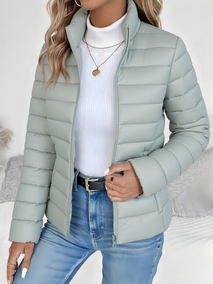 Dara Women's Lightweight Padded Jacket in a slim fit design, ideal for versatile layering, featuring a stylish and functional look for all seasons. 3