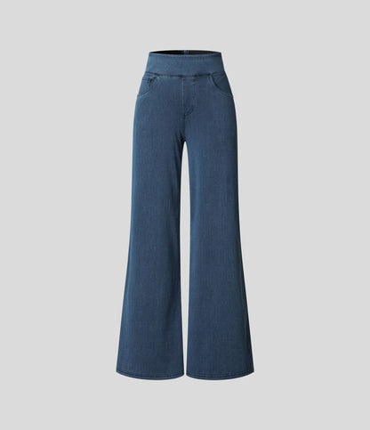 Elysia Women's Elastic Pants featuring a stylish high waist design for comfort and versatility in everyday wear. 6