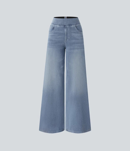 Elysia Women's Elastic Pants featuring a stylish high waist design for comfort and versatility in everyday wear. 8