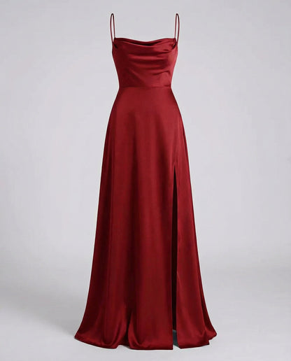 Elysia Women’s Maxi Dress with Braided Back and Flowing Silhouette 1