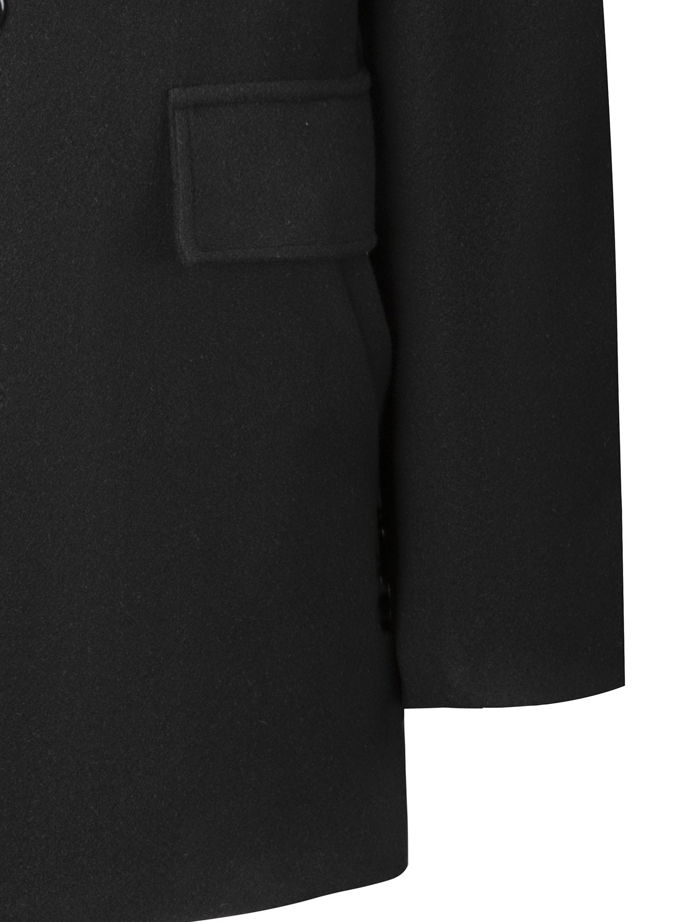 Franklin Men's Single-Breasted Coat featuring a tailored fit and timeless design, perfect for formal occasions and stylish layering. 4