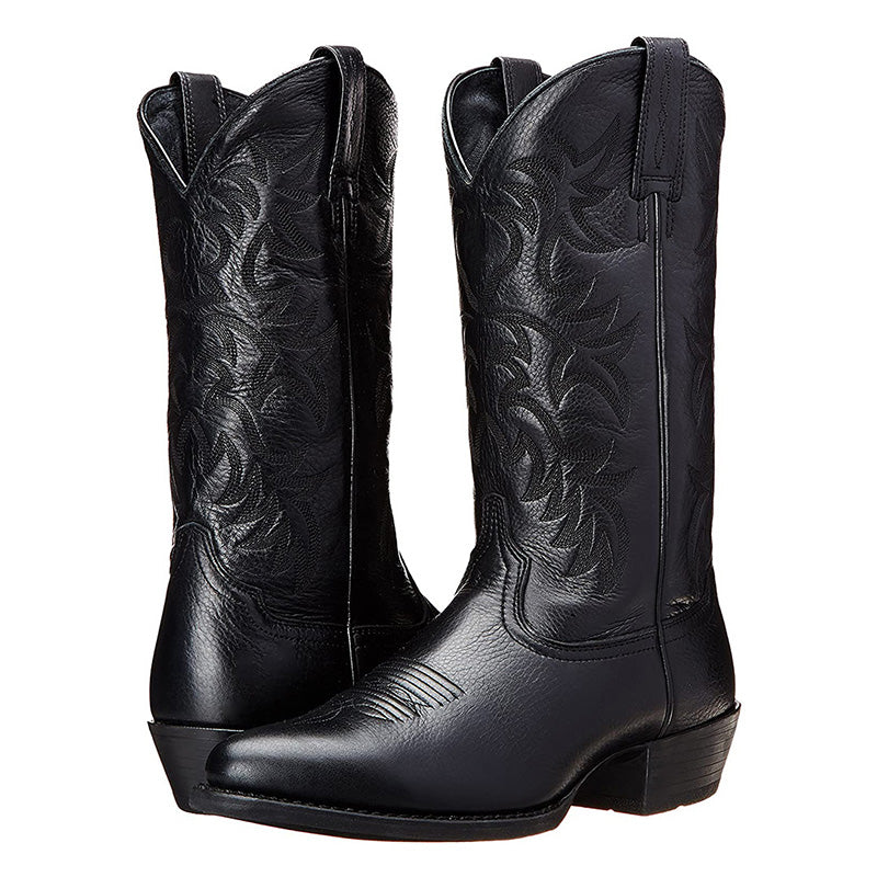 Guinevere Women's Cowgirl Boots featuring classic stitching and a comfortable knee-high design, perfect for stylish western wear. 0
