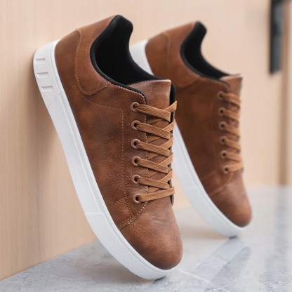 Haven Men's Sneakers featuring a stylish lace-up design and contrasting sole, perfect for casual and athletic wear. 2