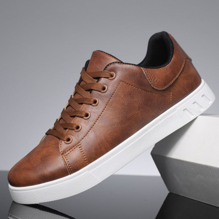Haven Men's Sneakers featuring a stylish lace-up design and contrasting sole, perfect for casual and athletic wear. 3