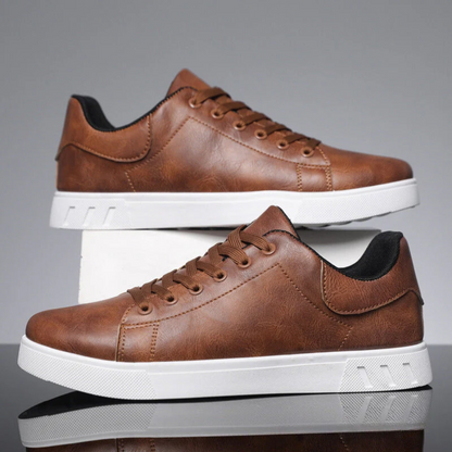 Haven Men's Sneakers featuring a stylish lace-up design and contrasting sole, perfect for casual and athletic wear. 4