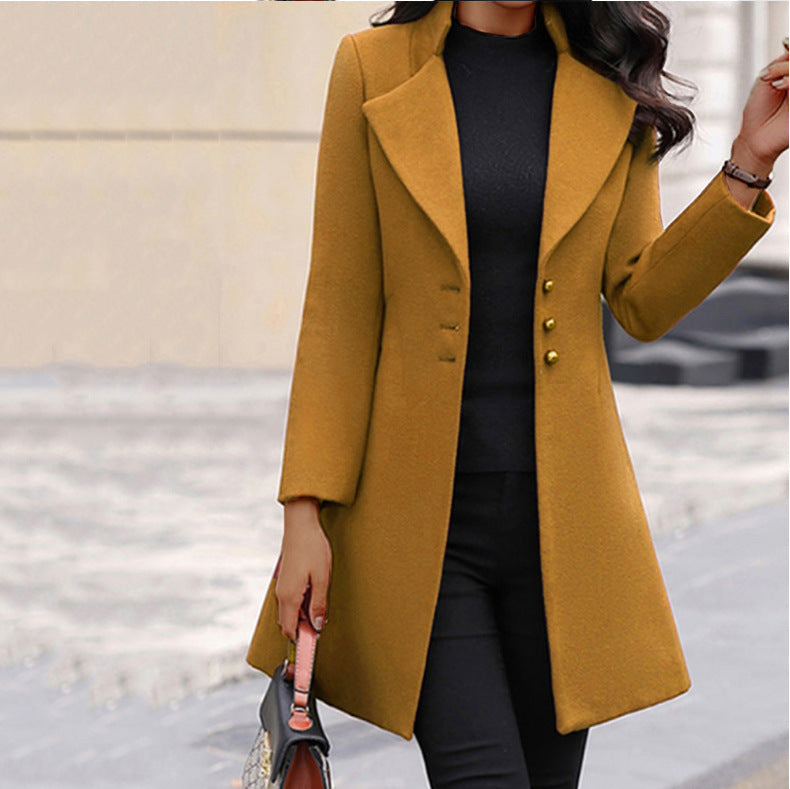 Haven Women’s Coat featuring a tailored fit and classic design, perfect for winter style and warmth. 1