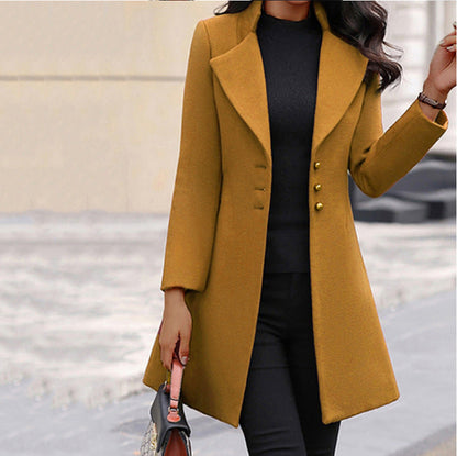 Haven Women’s Coat featuring a tailored fit and classic design, perfect for winter style and warmth. 1
