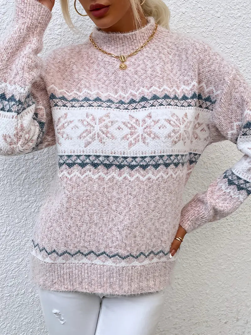 Haven Women’s Seasonal Sweater featuring a cozy fit, stylish design details, perfect for autumn and winter layering. 3