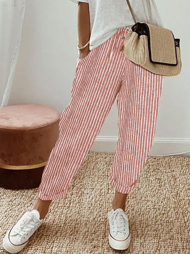 Helga Women's Trousers featuring a flattering fit and breathable design, perfect for comfort and style in any casual or professional setting. 6