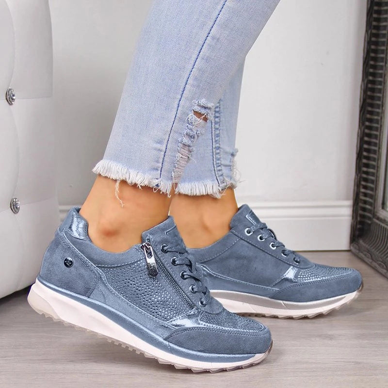 Isla Women’s Casual Shoes featuring orthopedic support and a breathable design for all-day comfort and style. 1