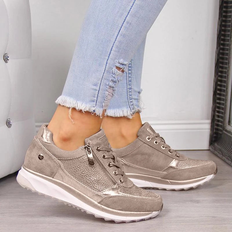 Isla Women’s Casual Shoes featuring orthopedic support and a breathable design for all-day comfort and style. 3