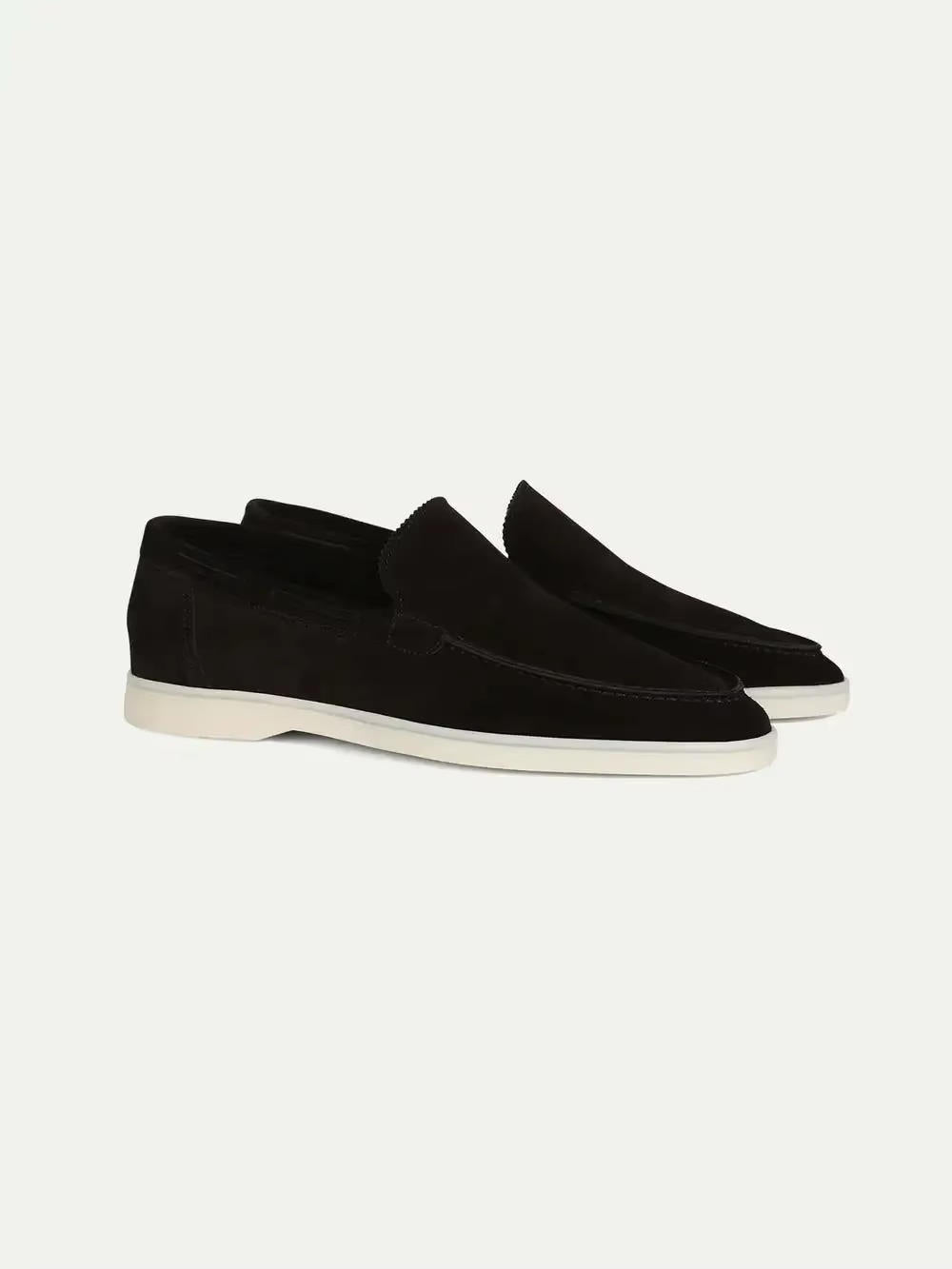 Jade men's loafers featuring a luxurious suede upper and a convenient slip-on design, perfect for casual and formal occasions. 1