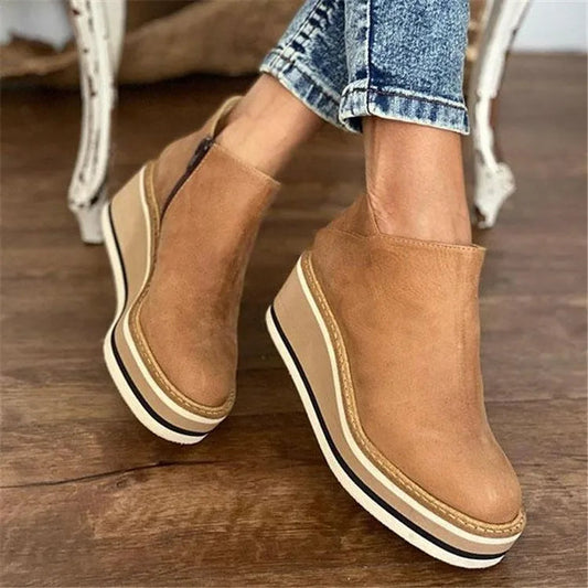 Jade women's waterproof boots featuring a stylish design, side zipper for easy wear, and durable construction perfect for all weather conditions. 0