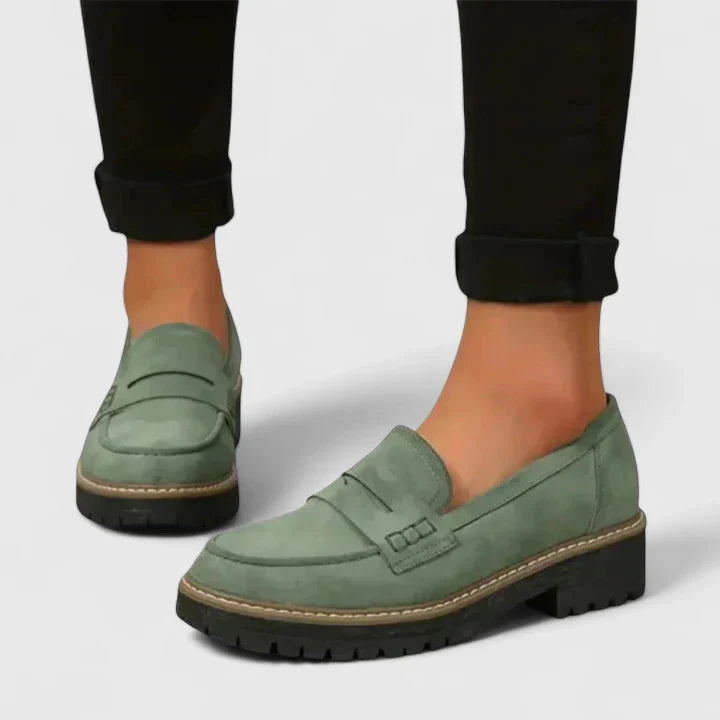 Jade women’s loafers featuring ergonomic support and a cushioned footbed for all-day comfort and style. 4