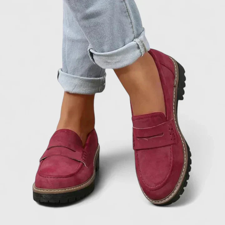 Jade women’s loafers featuring ergonomic support and a cushioned footbed for all-day comfort and style. 5