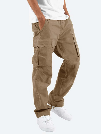 Jolt Men's Cargo Pants featuring a relaxed fit and multiple pockets for functionality and style, ideal for casual wear and outdoor activities. 0