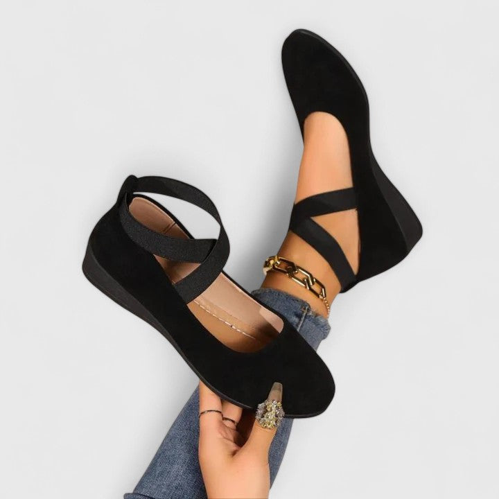Jynna Women's Slip-On Shoes featuring cushioned comfort for all-day wear, perfect for casual outings and everyday use. 0