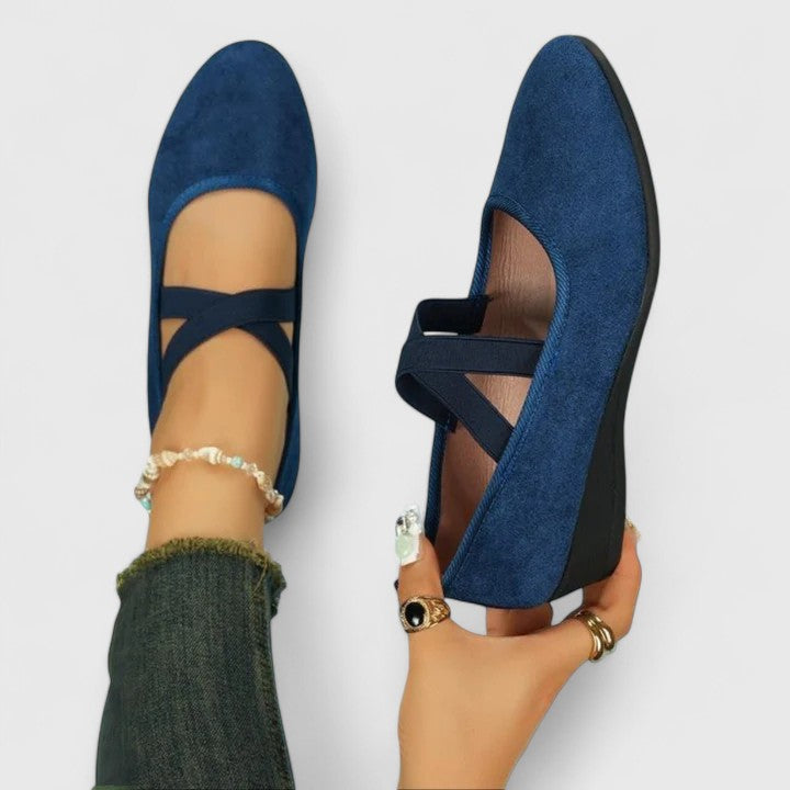 Jynna Women's Slip-On Shoes featuring cushioned comfort for all-day wear, perfect for casual outings and everyday use. 1