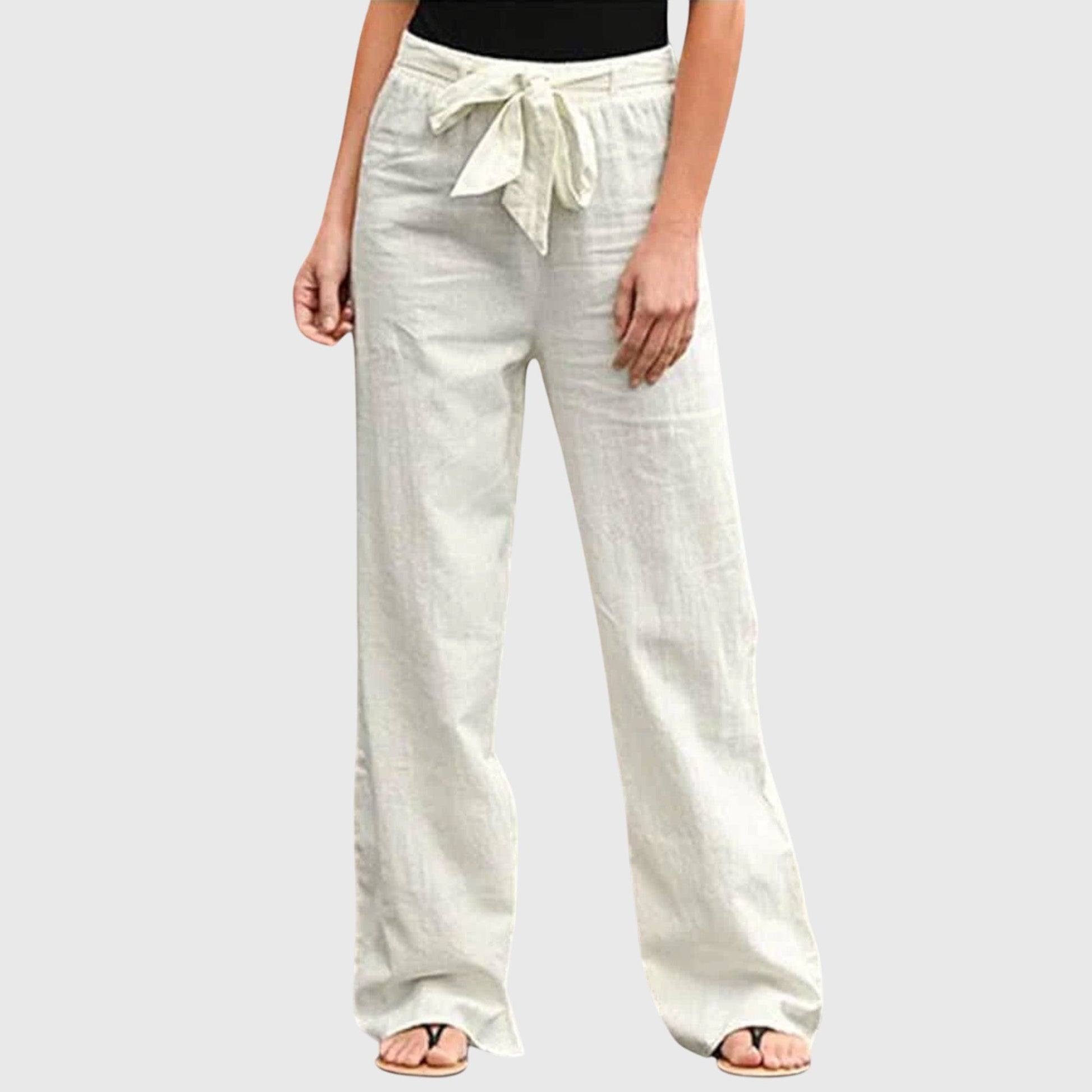 Liora Women’s Trousers featuring a comfortable loose fit and versatile design, perfect for casual or formal wear. 0