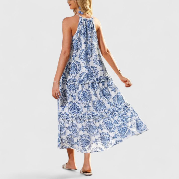 Lucianna Women’s Boho Dress featuring intricate details and a comfortable fit, perfect for casual or special occasions. 1