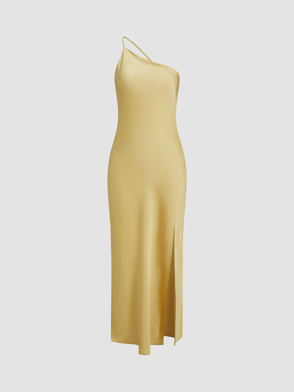 Luna Women’s Maxi Dress with Backless Design and Side Slits 3