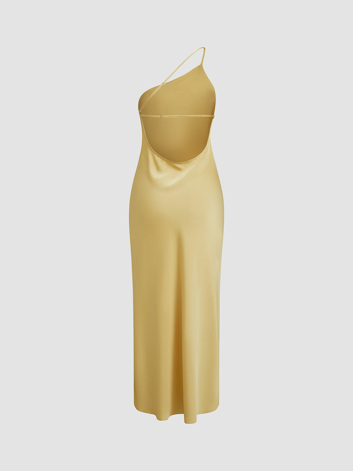 Luna Women’s Maxi Dress with Backless Design and Side Slits 4