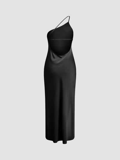 Luna Women’s Maxi Dress with Backless Design and Side Slits 7