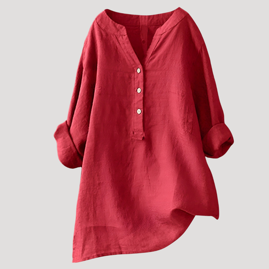 Luna Women's Tunic Top featuring a relaxed fit and longline design, perfect for casual wear and layering, available in various colors. 0