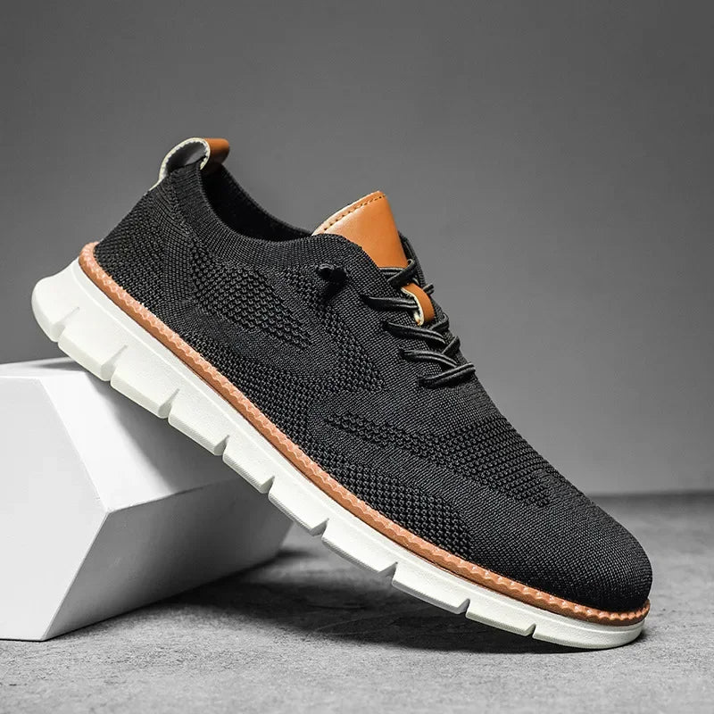 Luxe men's shoes featuring a breathable design and handcrafted elegance, perfect for style and comfort. 2