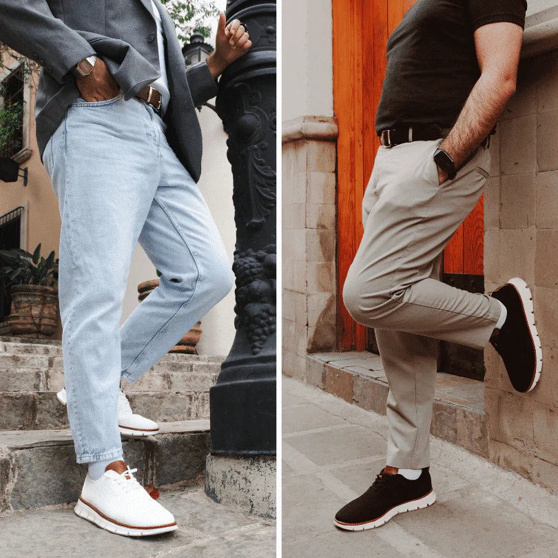 Luxe men's shoes featuring a breathable design and handcrafted elegance, perfect for style and comfort. 8