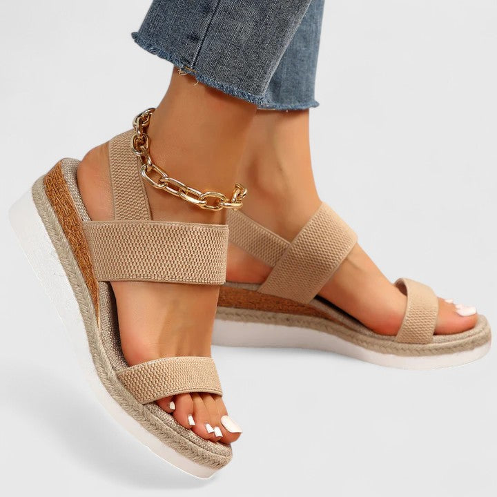 Mera Women’s Sandals featuring arch support and a cushioned sole designed for all-day comfort, perfect for casual wear and outdoor activities. 0
