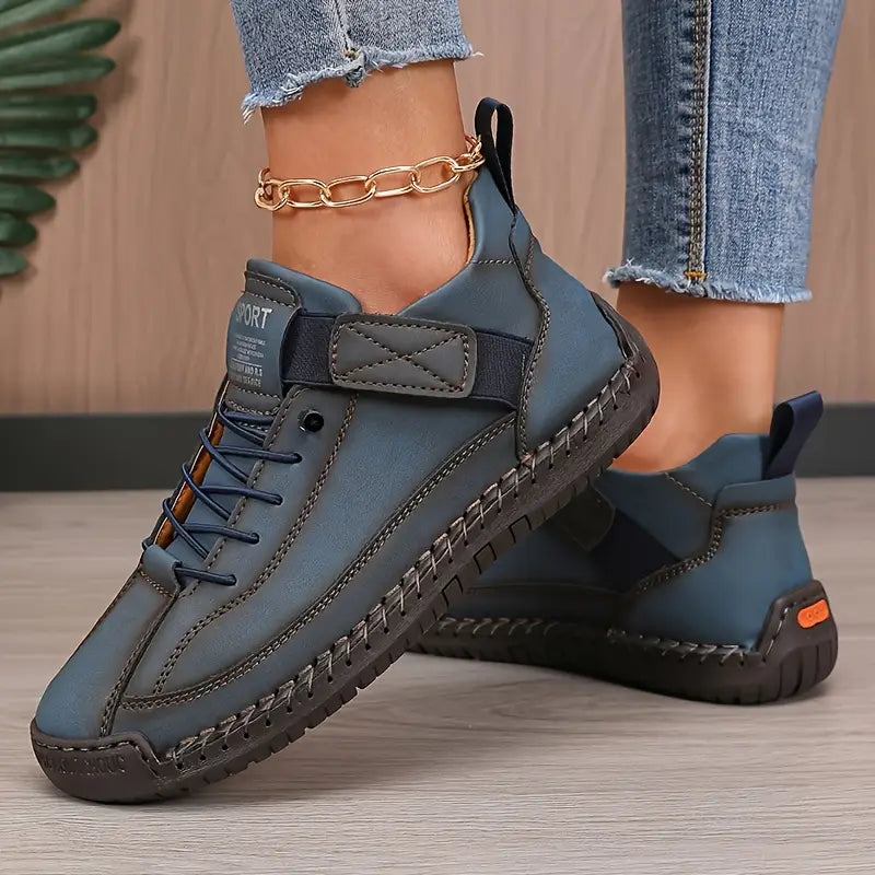 Meya Men’s Sneakers featuring elastic panels and a wide toe box designed for all-day comfort and support. 5