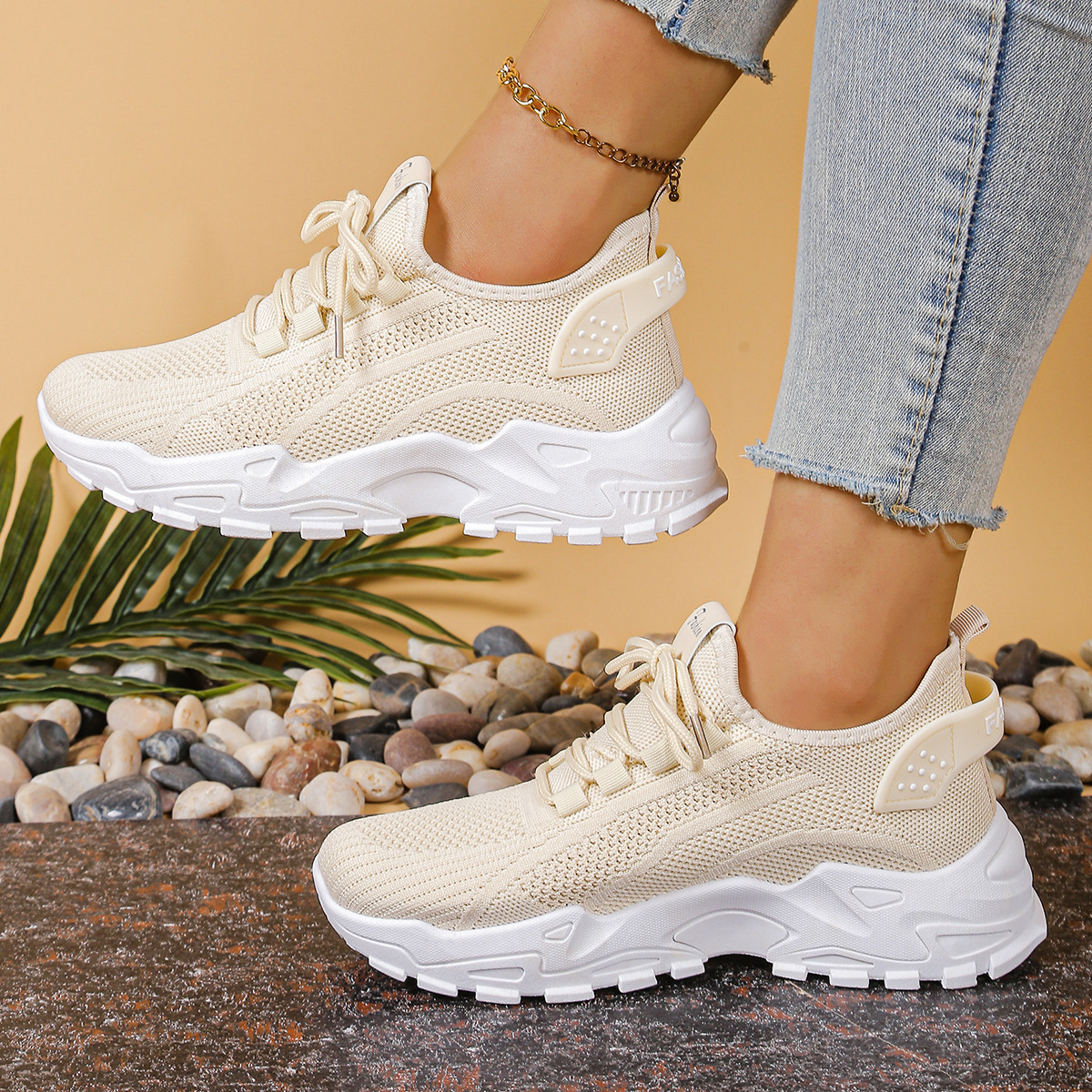 Mica Women’s Sneakers featuring a wide toe box and arch support for enhanced comfort and style. 0