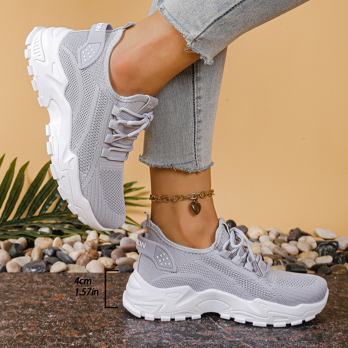 Mica Women’s Sneakers featuring a wide toe box and arch support for enhanced comfort and style. 5