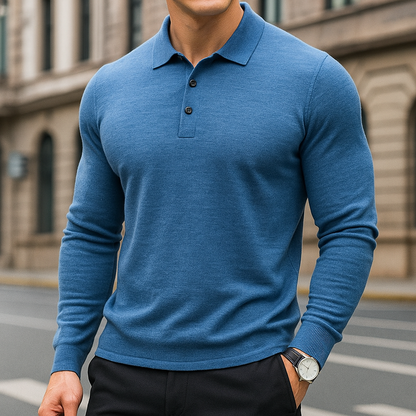 Milo Men’s Polo Shirt featuring a lightweight and breathable design, perfect for casual outings and active lifestyles, available in various colors. 1