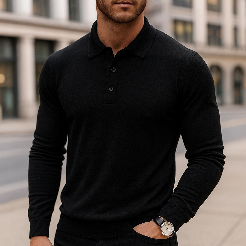 Milo Men’s Polo Shirt featuring a lightweight and breathable design, perfect for casual outings and active lifestyles, available in various colors. 4