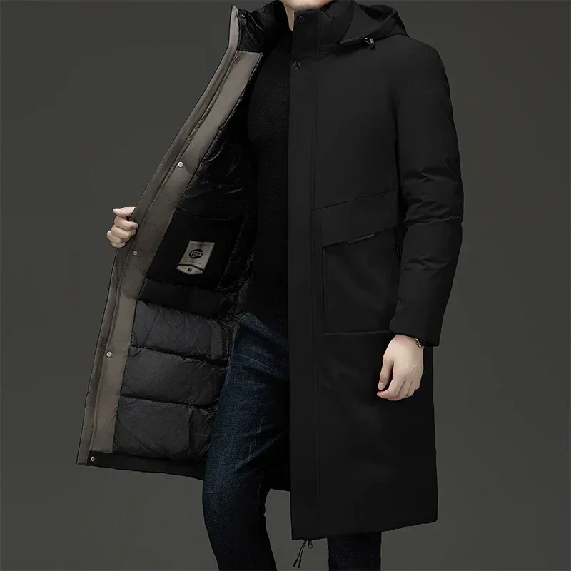 Nash Women's Hooded Long Winter Coat featuring a fully quilted design for maximum warmth and comfort in cold weather. 1